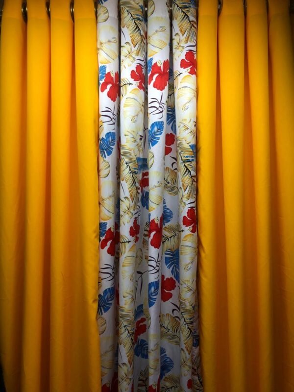 Rideaux trois pièces