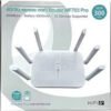Routeur mobile 4G/5G WiFi 6 MF703 Pro 300 Mbps avec 6 antennes externes et emplacement pour carte SIM